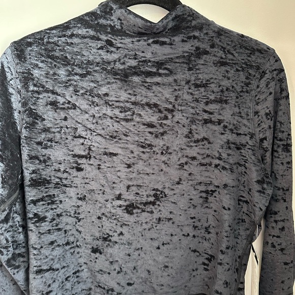 NWT Lululemon All Aligned Mock Neck Long Sleeve *Crushed Velvet - Picture 7 of 13